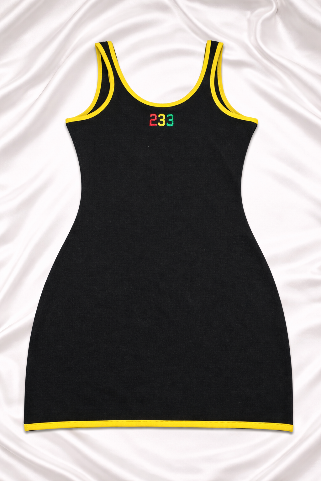 Ghana Tank Dress ( Black)