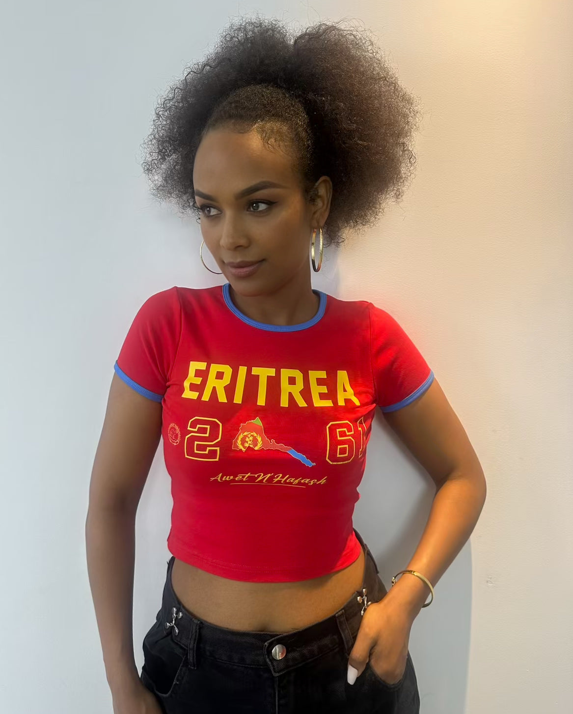 Eritrea Printed Baby Tee