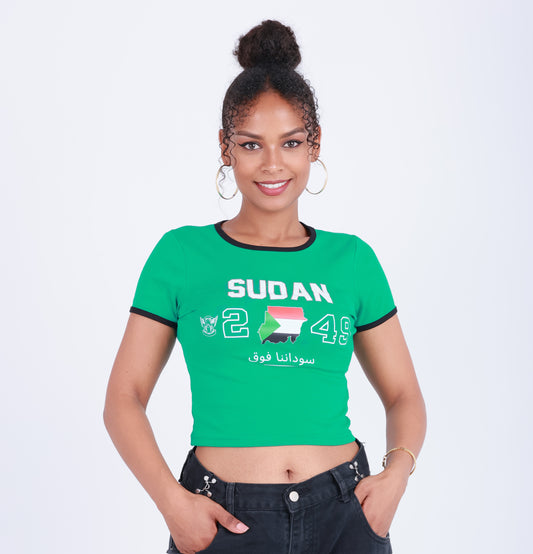 Sudan Printed Baby Tee