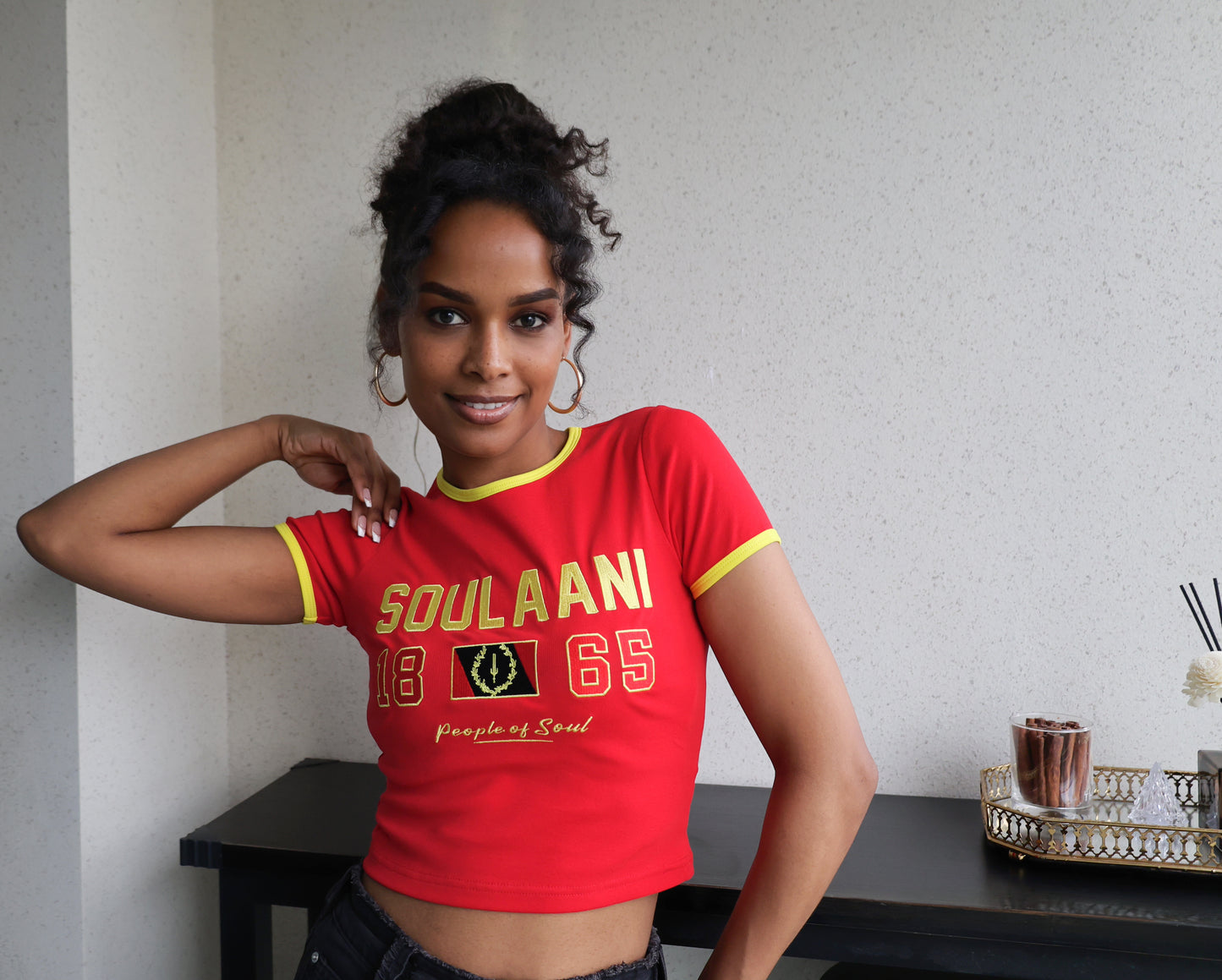 Soulaani Embroidered Baby Tee