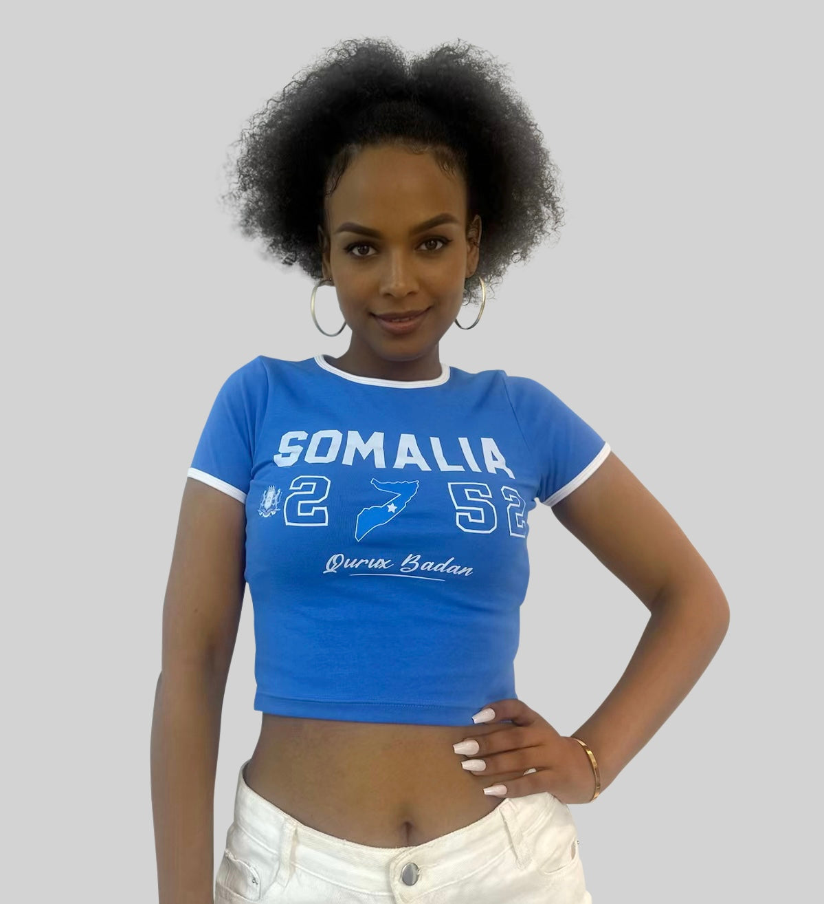 Somalia Printed Baby Tee