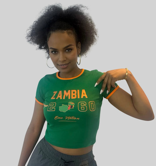 Zambia Printed Baby Tee