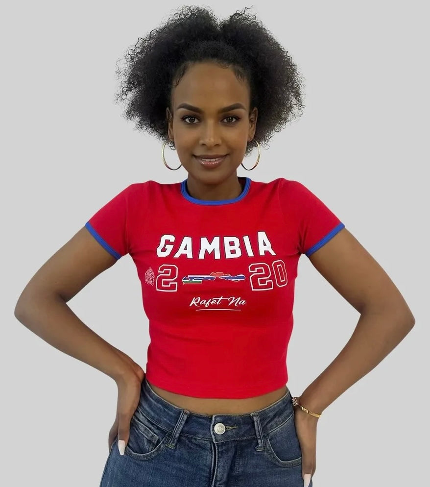 Gambia Printed Baby Tee