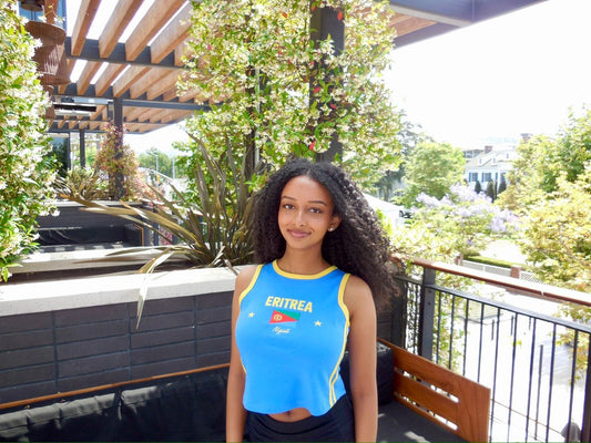 Eritrea Embroidered Tank Top