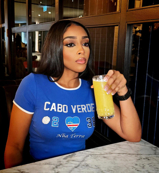 Cabo Verde Embroidered Baby Tee