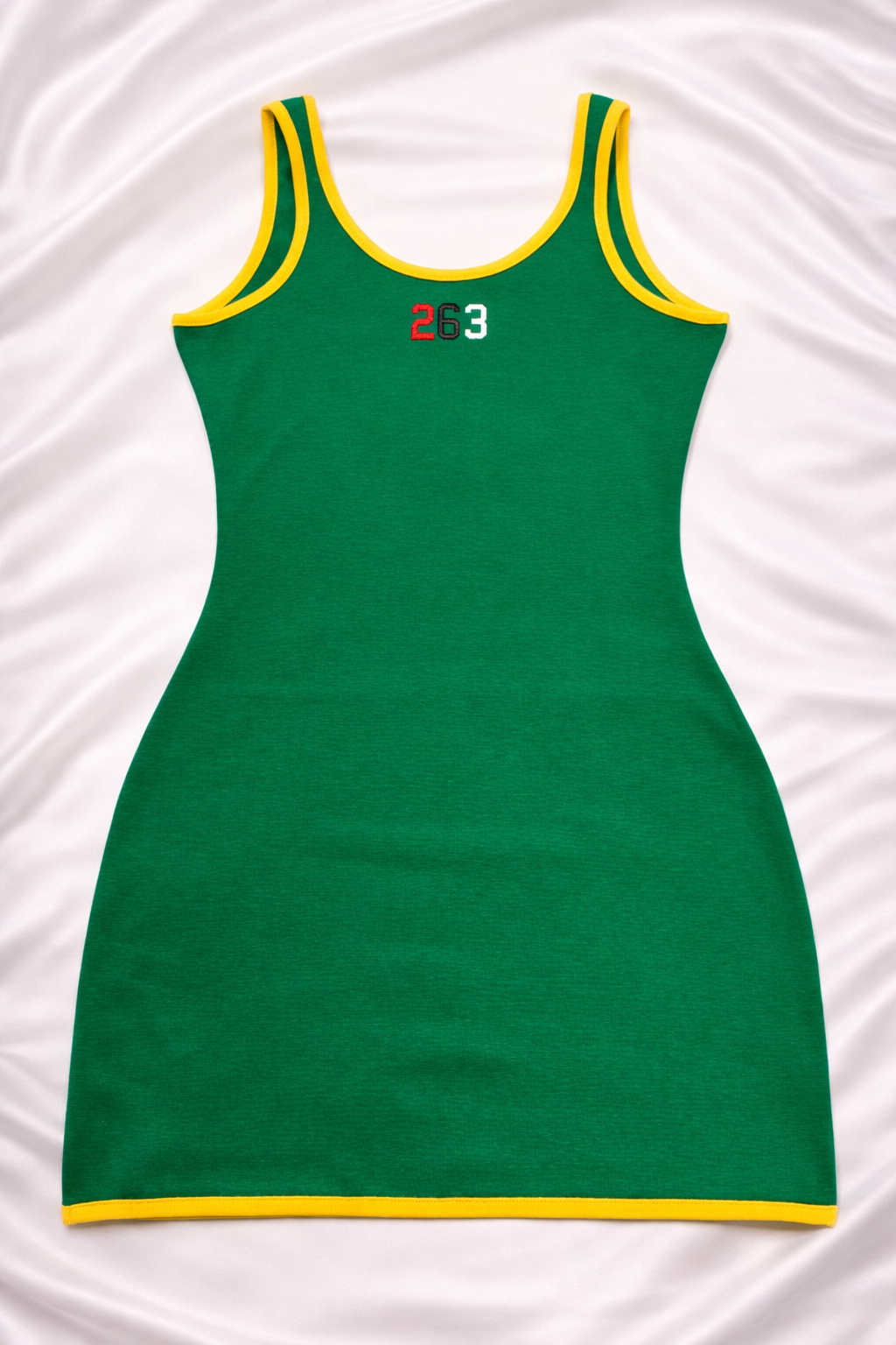 Zimbabwe Tank Dress (Green)