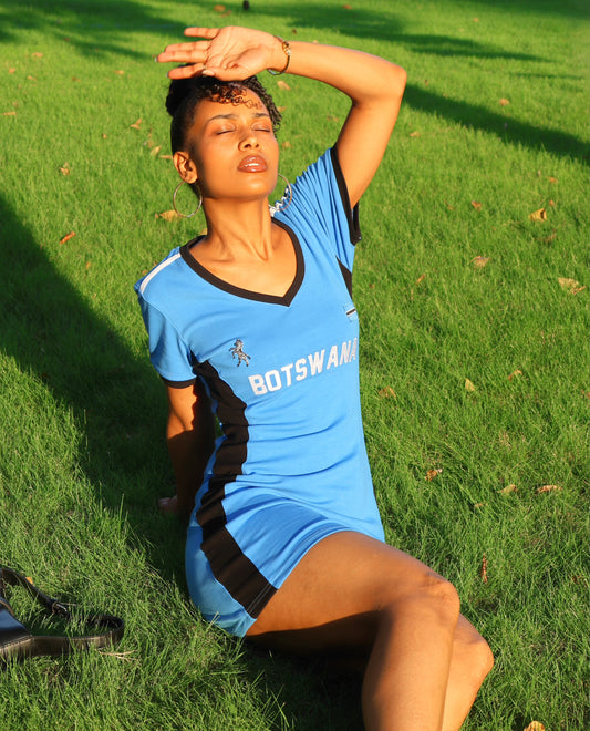 Botswana Jersey Dress (PRE ORDER) Shipped in 2-3 weeks