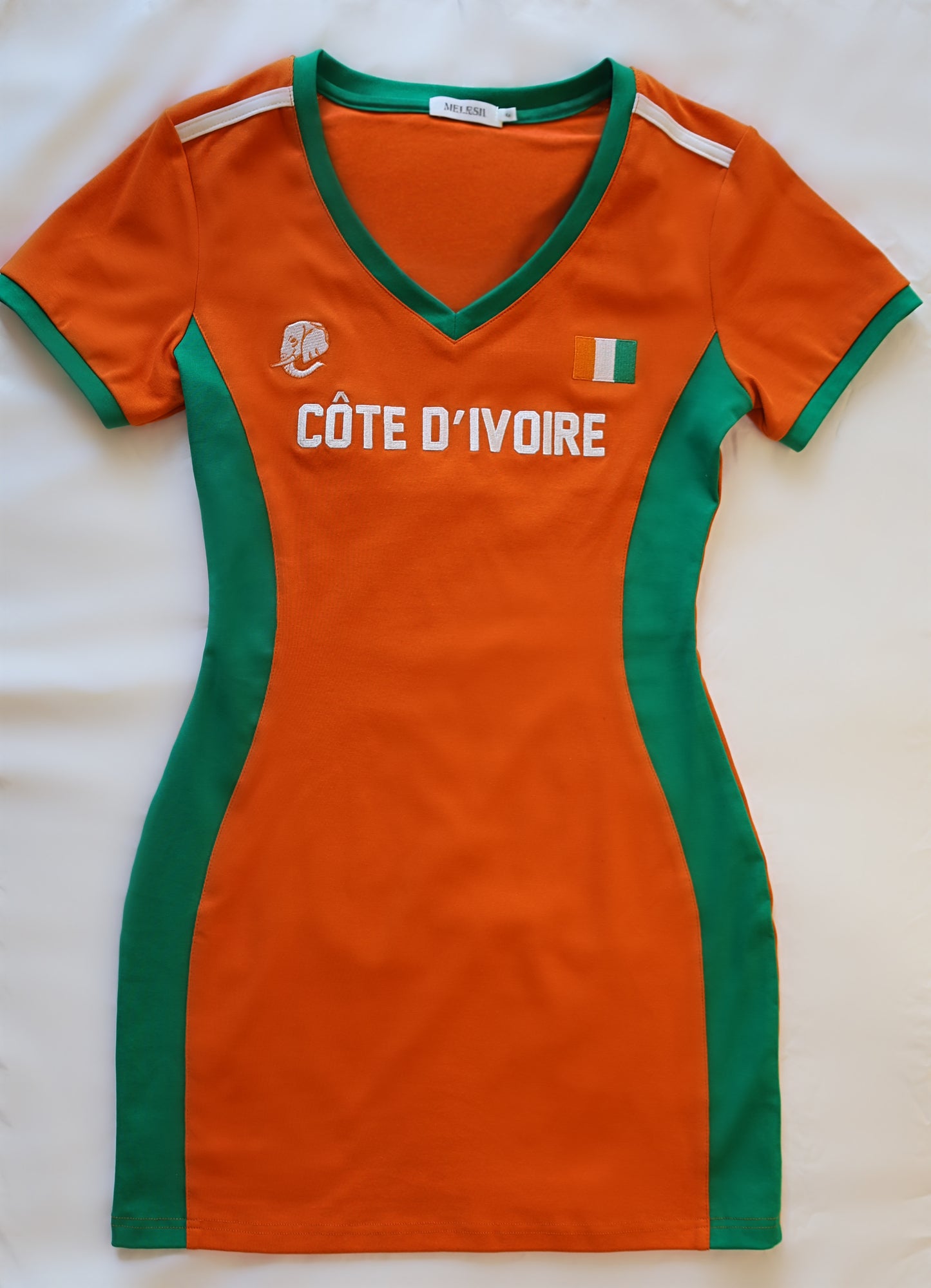 Cote D'Ivoire Jersey Dress (Pre-Order) Shipped in 2-3 weeks