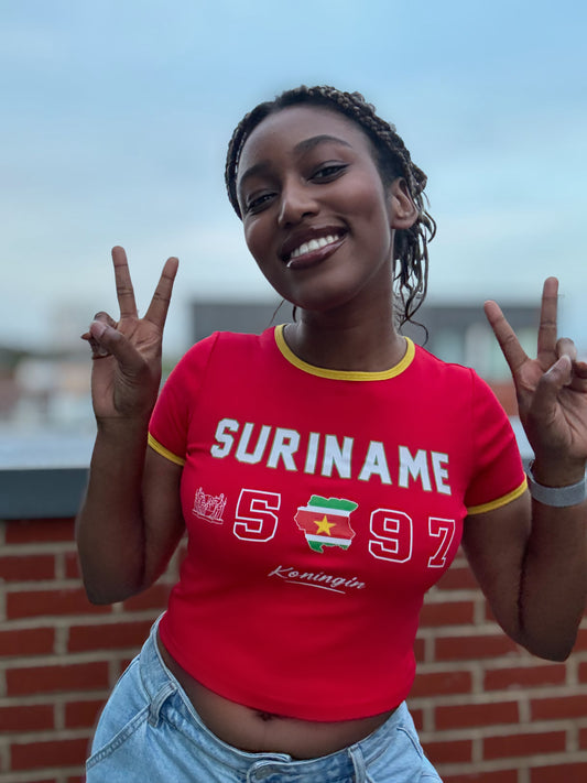 Suriname Printed Baby Tee