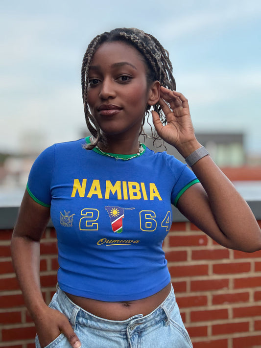 Namibia Printed Baby Tee
