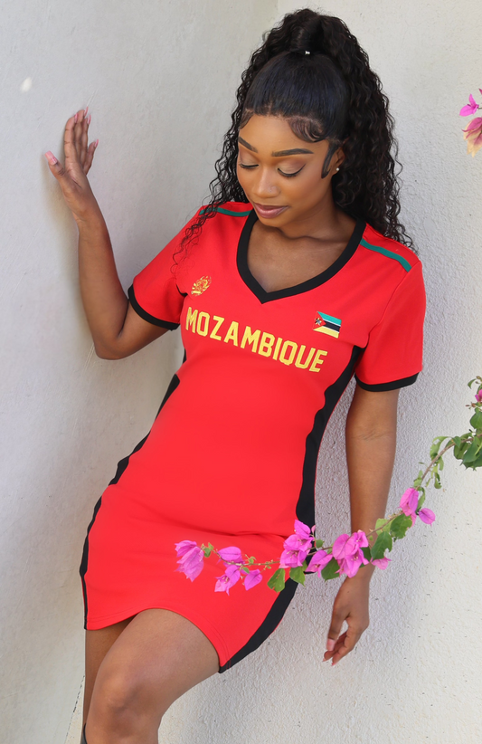 Mozambique Jersey Dress (Pre-Order) Shipped - 2-3 weeks