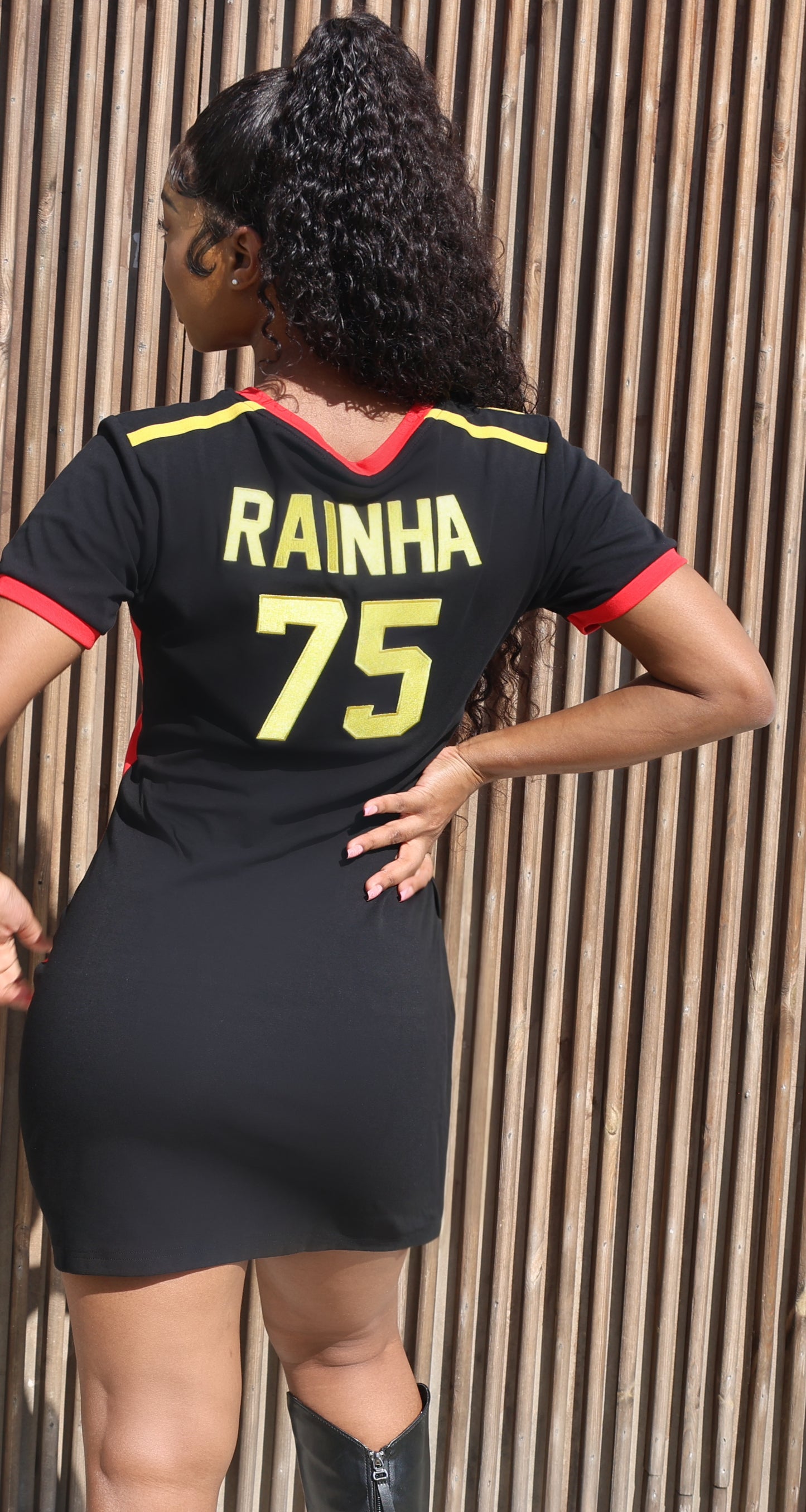 Angola Jersey Dress (Pre-Order) Shipped in 2-3 weeks