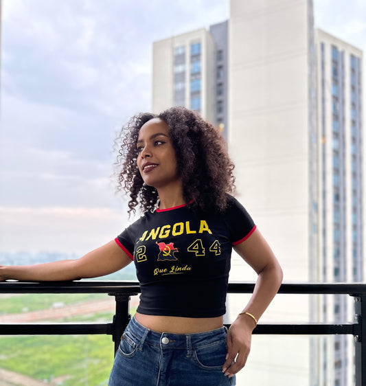 Angola Printed Baby Tee