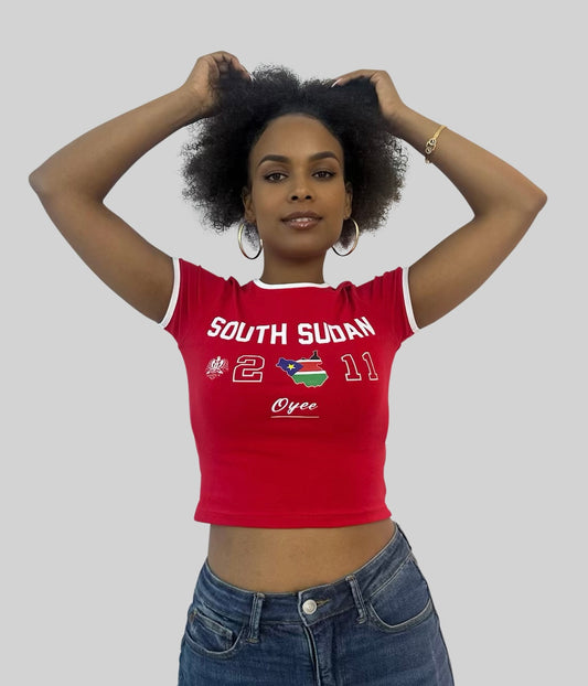 South Sudan Printed Baby Tee