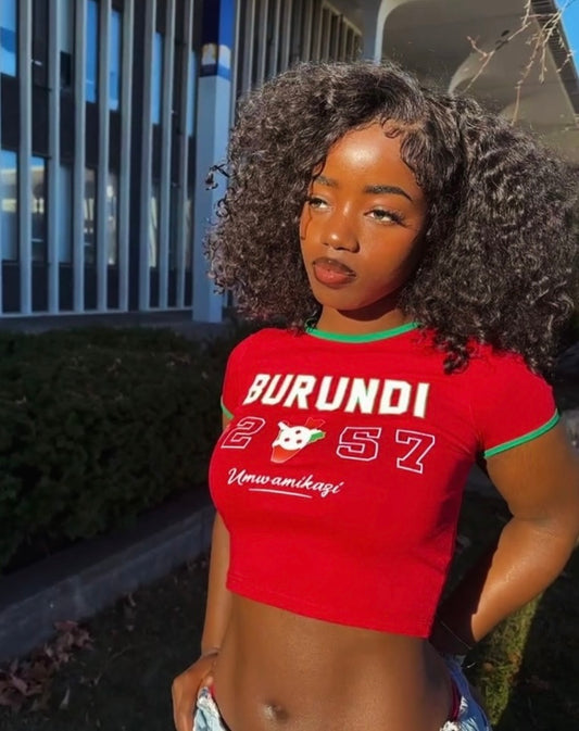 Burundi Printed Baby Tee