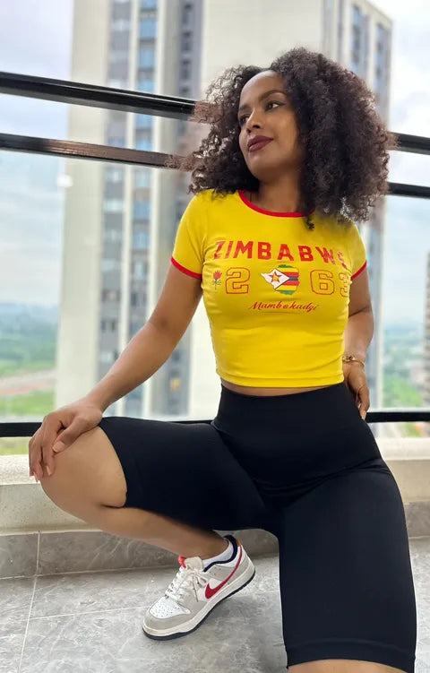 Zimbabwe Printed Baby Tee